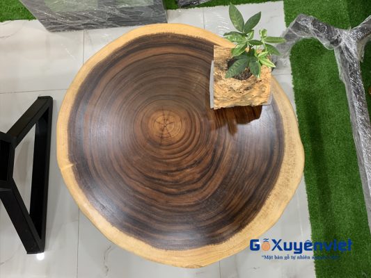 bàn sofa gỗ me tây