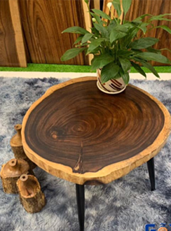 bàn sofa gỗ me tây