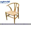 ghế wishbone mặt ghế đan dù